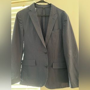 J.Crew Ludlow unconstructed sport coat in navy cotton. Size 36/S